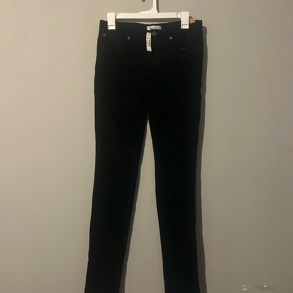 Madewell Black Corduroy Pants